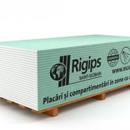 RIRGPS, гіпсокартон вологостійкий, 9,5 мм 1200x2600