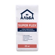 АЛЬБА, Суміш універсальна для систем теплоізоляції SUPER FLEX